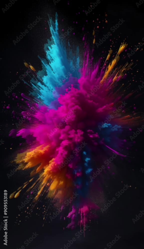 colorful abstract splashes colorful abstract splashes