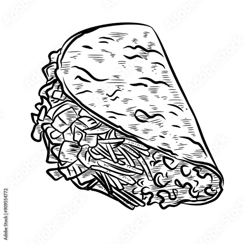 illustration of a pizza