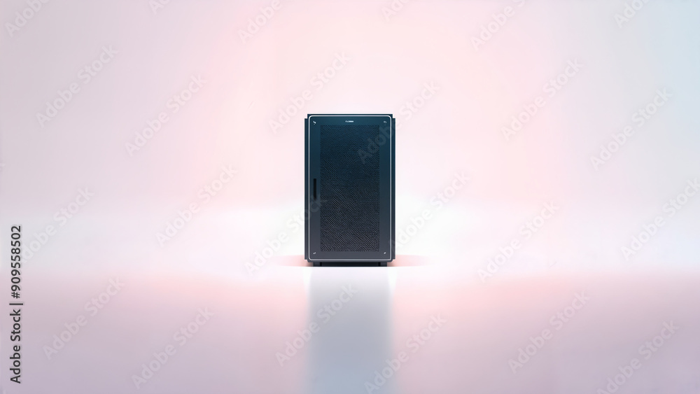 Tranquil server downtime scene in pastel hues Tranquil server downtime scene in pastel hues