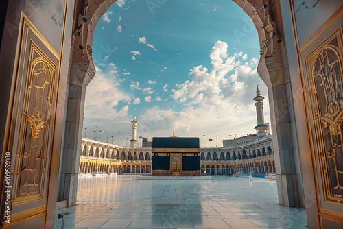 Makkah Holy Kaaba, Sacred Mosque photo
