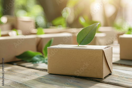 Eco-friendly packaging solutions for a sustainable future photo