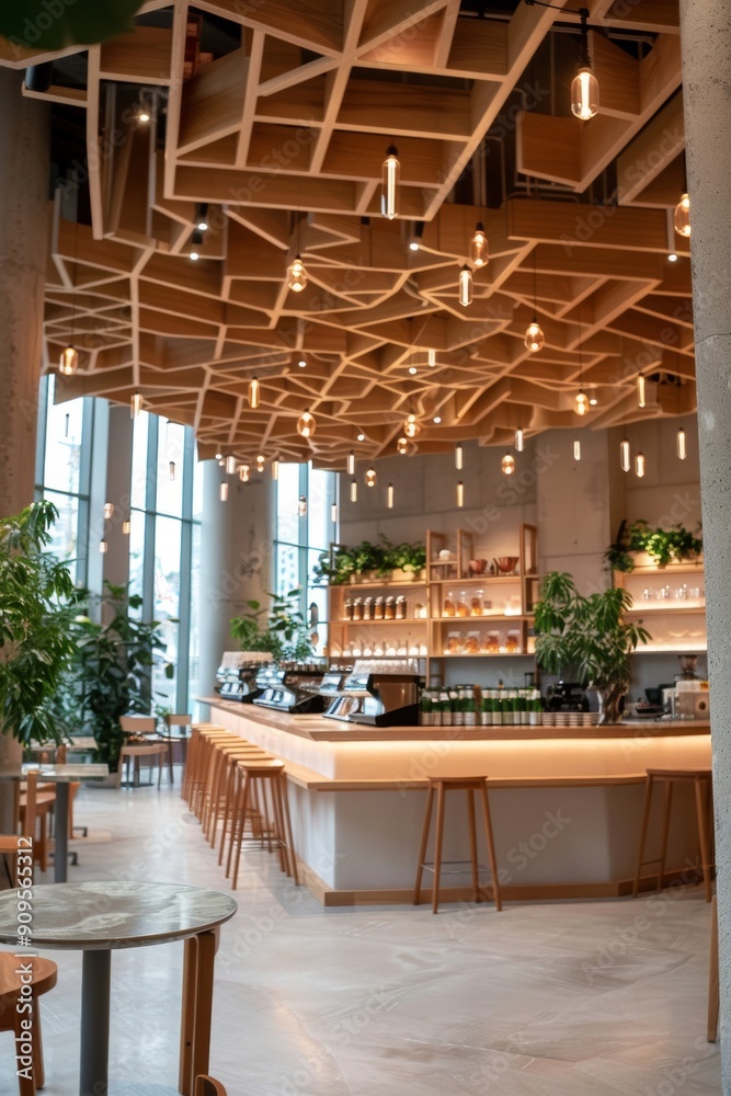 an artistic and efficient cafe featuring a welcoming staff, innovative design, and a creative atmosphere. an artistic and efficient cafe featuring a welcoming staff, innovative design, and a creative atmosphere.