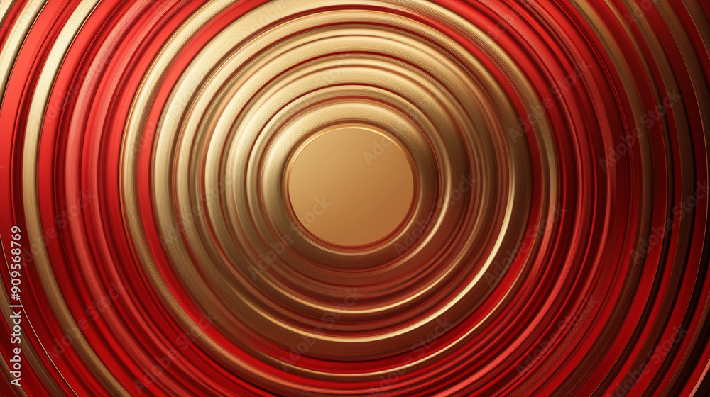 Fototapeta premium Geometric Gradient Rings background