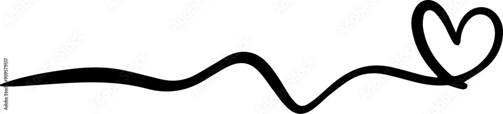 A digital illustration of a heart line, created with a hand-drawn aesthetic, perfect for designs requiring a touch of personal and emotional appeal. A digital illustration of a heart line, created with a hand-drawn aesthetic, perfect for designs requiring a touch of personal and emotional appeal.