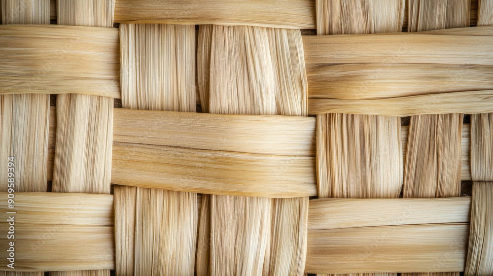 Close-up of woven straw texture, natural fiber background concept Close-up of woven straw texture, natural fiber background concept