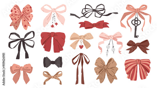 cute bows design set