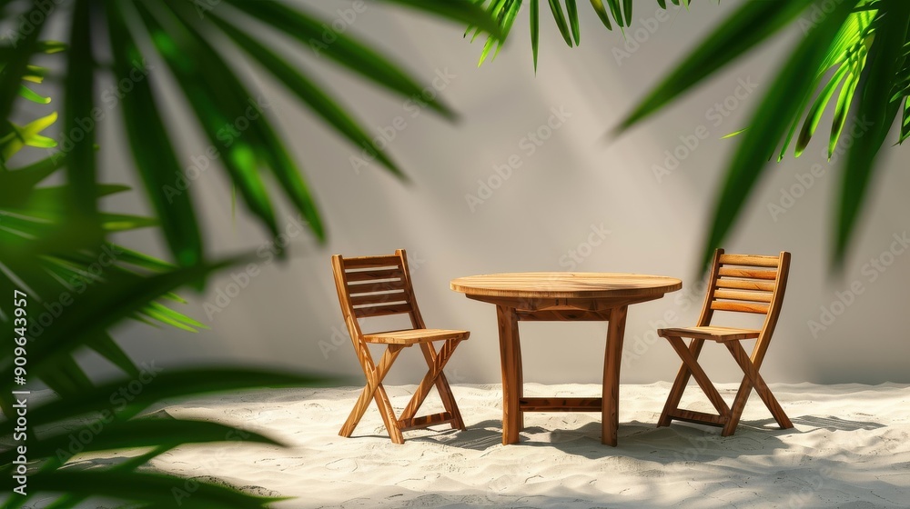 Elevate your garden with this chic outdoor table chair set mockup, perfect for alfresco dining and relaxation in style. Elevate your garden with this chic outdoor table chair set mockup, perfect for alfresco dining and relaxation in style.