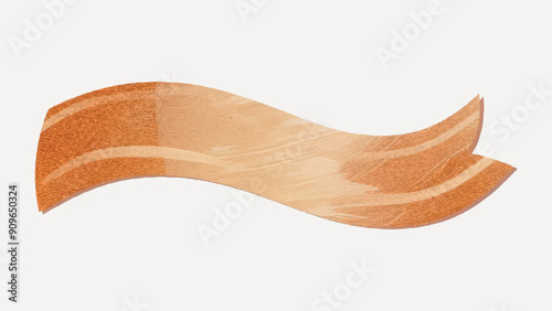 beige paper banner illustration vector