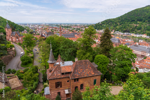 Heidelberger Altstadt, The Old Town of Heidelberg, Historic Heart of the City, Germany photo