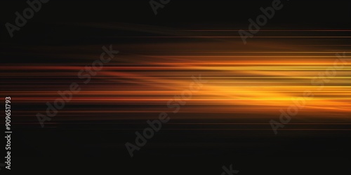 A black and orange background with a line of orange and black photo