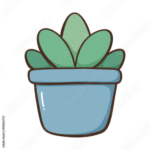 plant in a pot