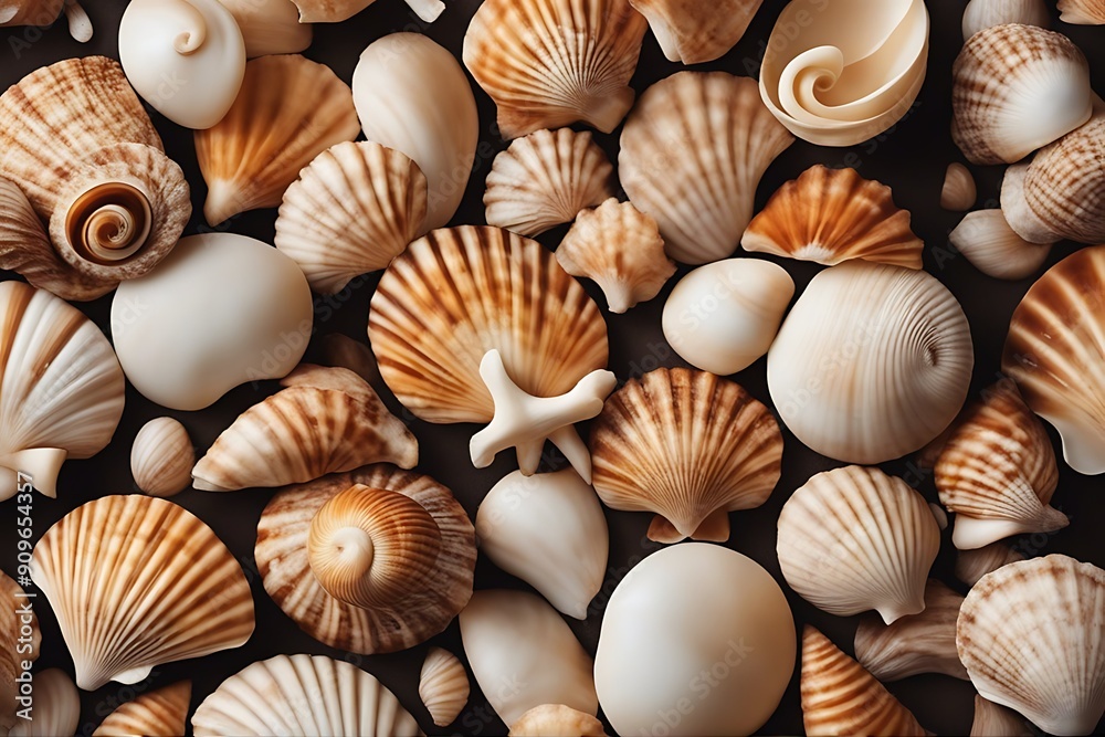 seashells on the beach seashells on the beach