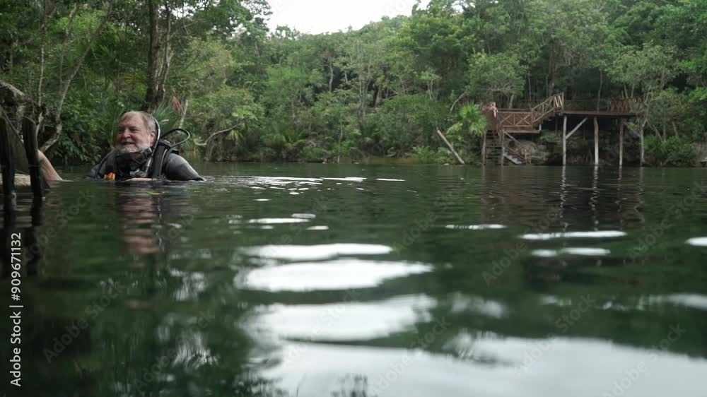 Exploring Secret Underwater Caves in Mexico's Lush Jungles Adventurers uncover hidden underwater caves nestled in Mexico's verdant landscape, revealing stunning natural beauty and unique ecosystems. Exploring Secret Underwater Caves in Mexico's Lush Jungles Adventurers uncover hidden underwater caves nestled in Mexico's verdant landscape, revealing stunning natural beauty and unique ecosystems.