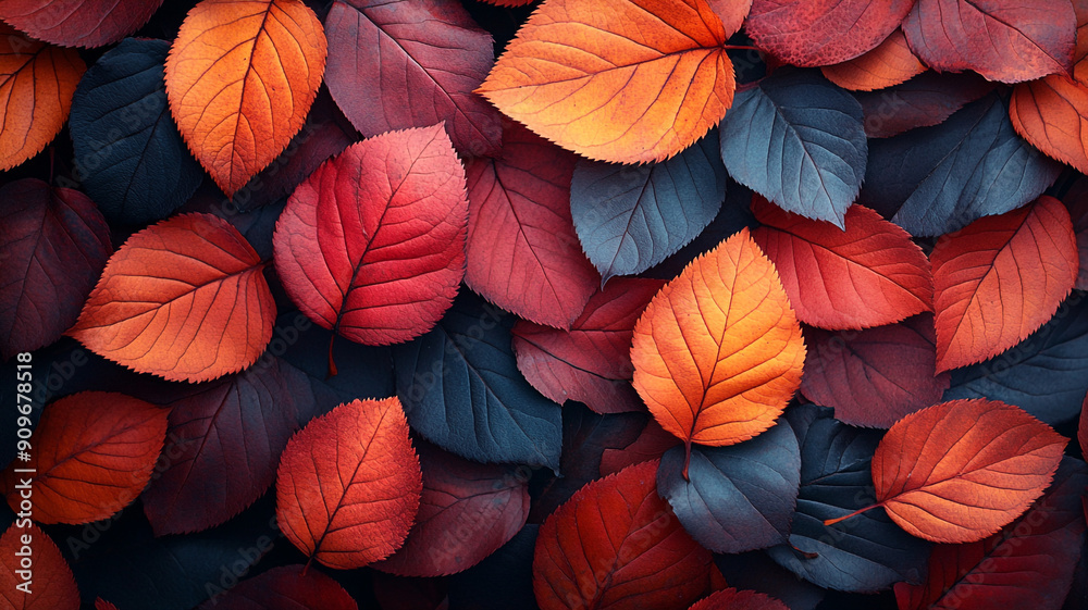 Background of autumn leaves. Background of autumn leaves.
