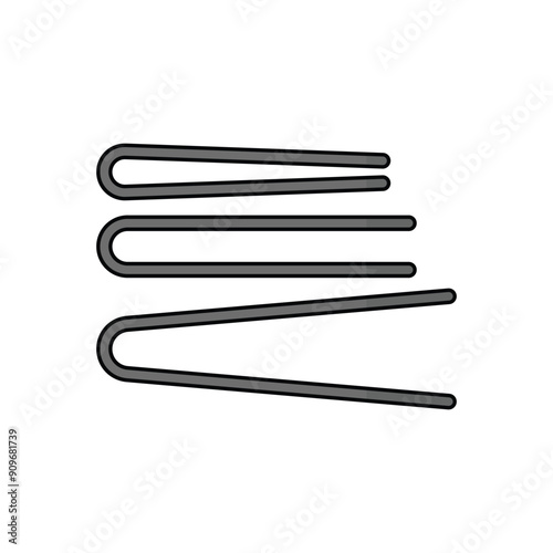 Hair Pins vetor icon