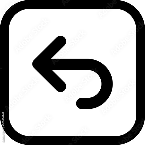 Turn Left Street Sign