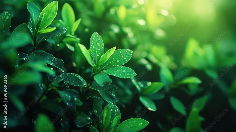 Sunlight Through Fresh Spring Leaves Sunlight Through Fresh Spring Leaves
