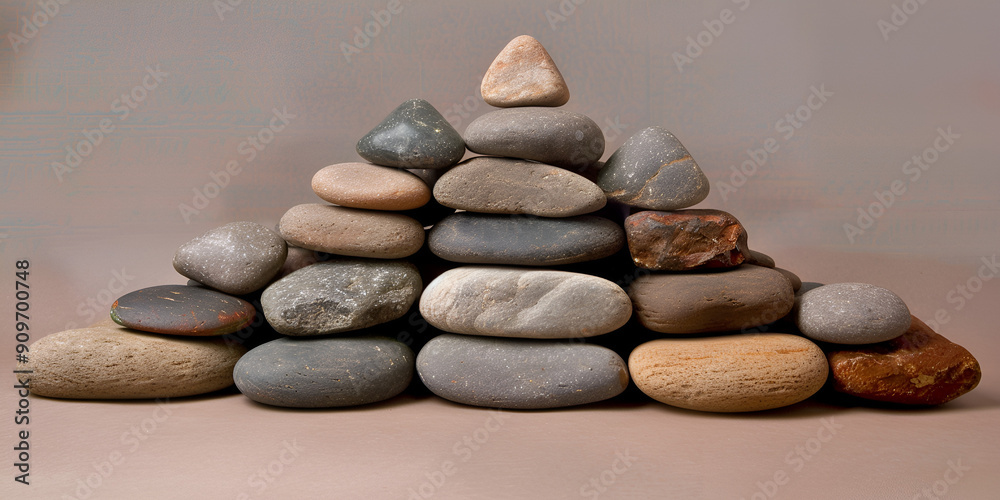 Pyramid of Smooth Stones Pyramid of Smooth Stones