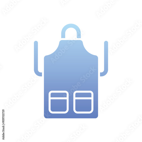 Apron vetor icon