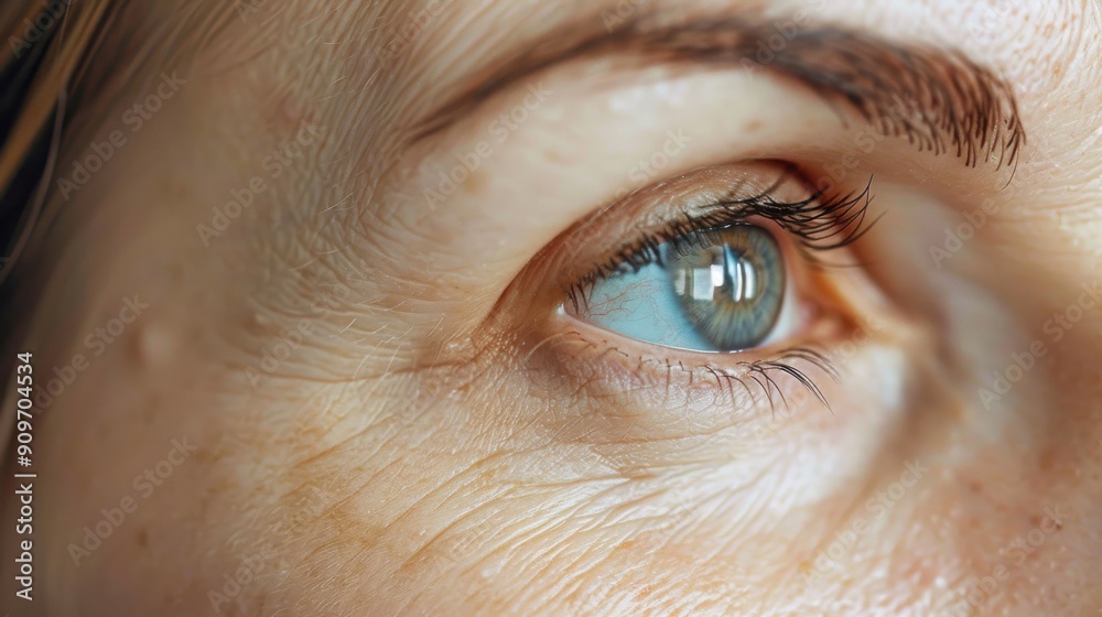 Fototapeta premium Wrinkle Transformation: Before and After Age-Reversing Botox Treatment for Skin Rejuvenation