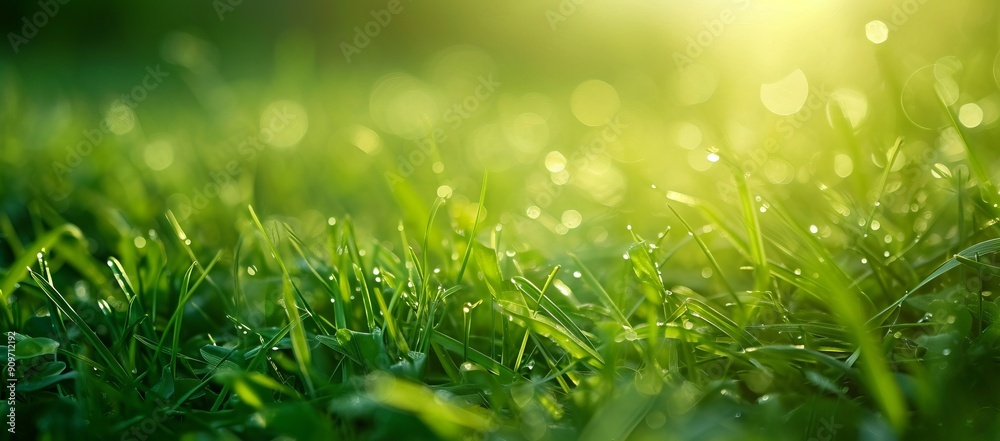 Fresh grass in summer, nature green background Fresh grass in summer, nature green background
