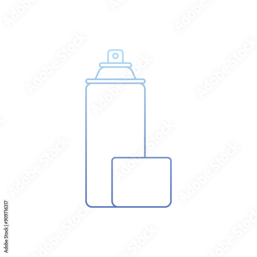 Hair Spray vetor icon