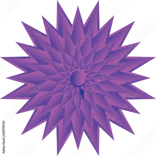This is simple and vector gradient flower background and it is editable.