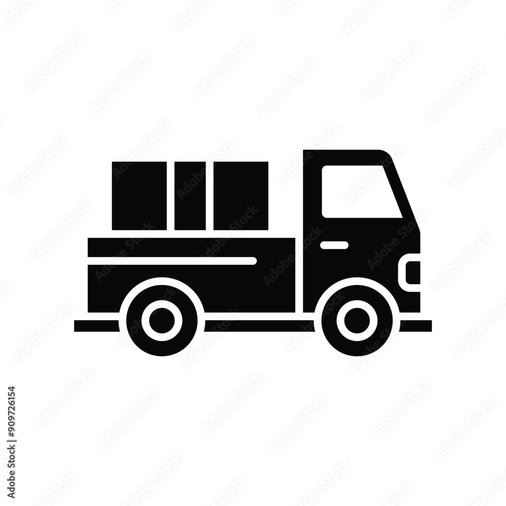 pickup truck icon vector design template simple and clean pickup truck icon vector design template simple and clean