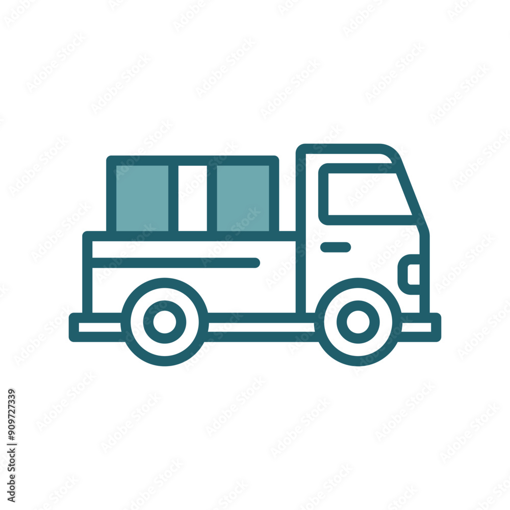 pickup truck icon vector design template simple and clean pickup truck icon vector design template simple and clean