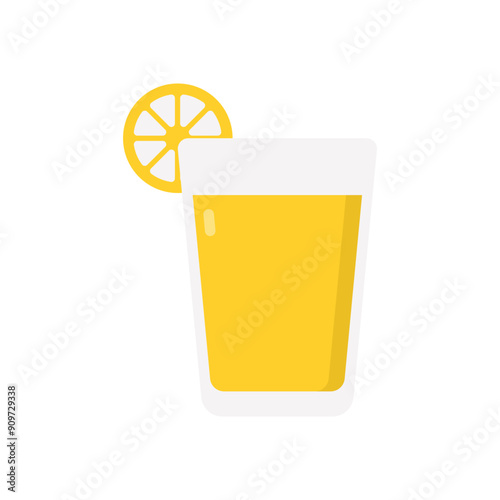 Orange Juice vector icon