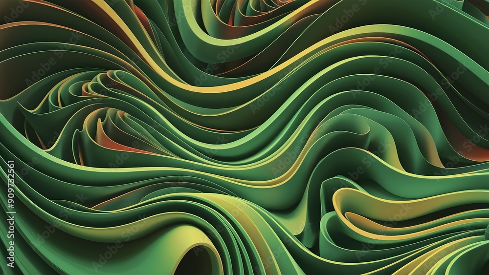 A vibrant and dynamic pattern of swirling lines and waves A vibrant and dynamic pattern of swirling lines and waves