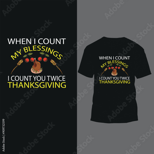 when i conut my blessings i count you twice thanksgiving