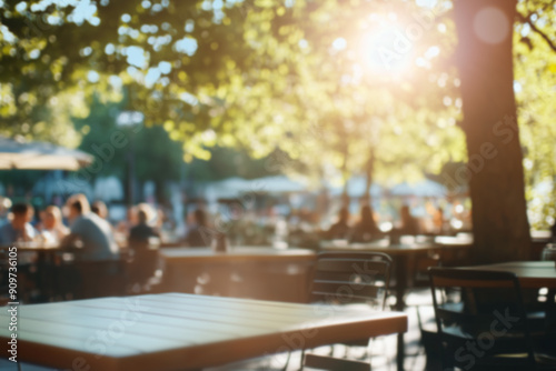 Outdoor cafe in the sunshine 02
