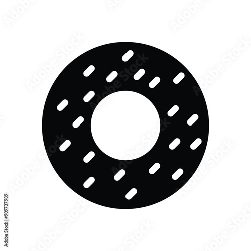 Bagel vector icon