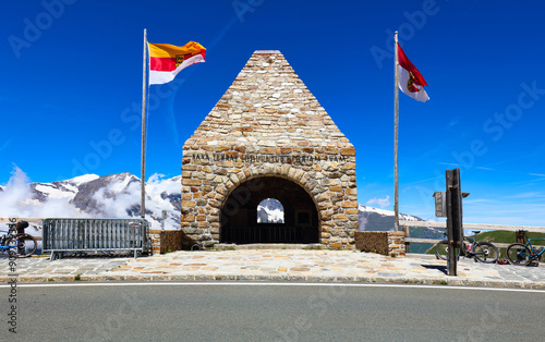 The Fuscher Toerl at the Grossglockner high alpine road, Austria - nobody photo