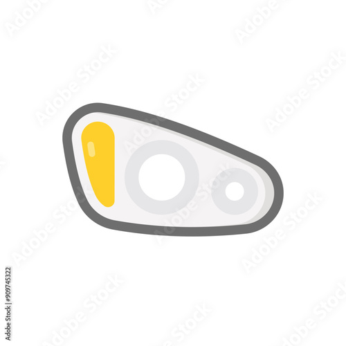 Car light vector icon