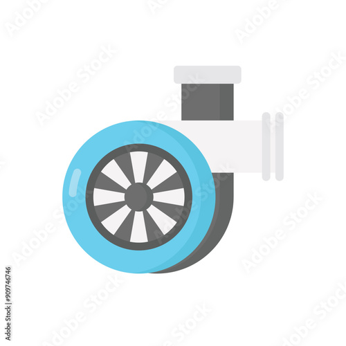 Turbo vector icon