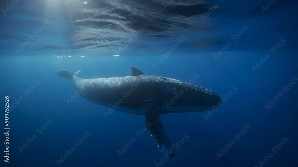 Fototapeta premium Majestic Whale