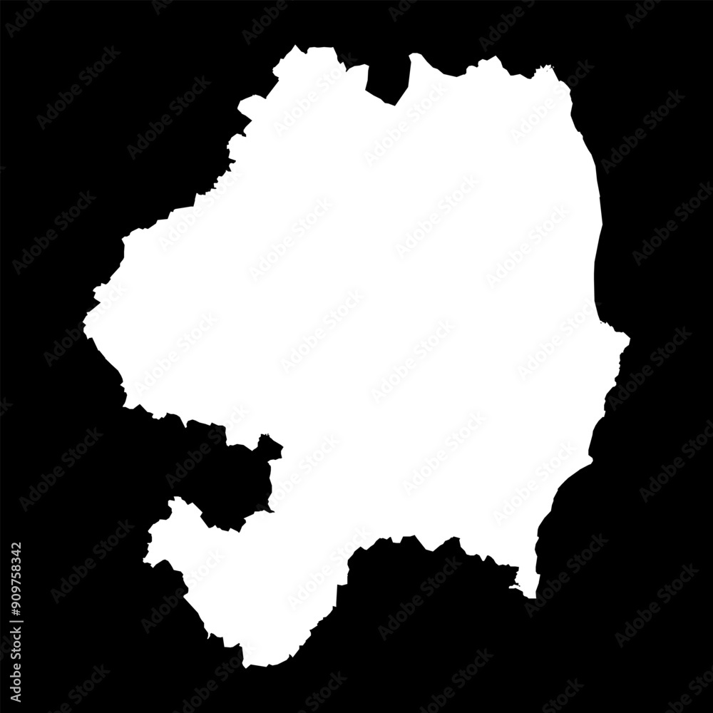 County Wicklow map, administrative counties of Ireland. Vector illustration. County Wicklow map, administrative counties of Ireland. Vector illustration.