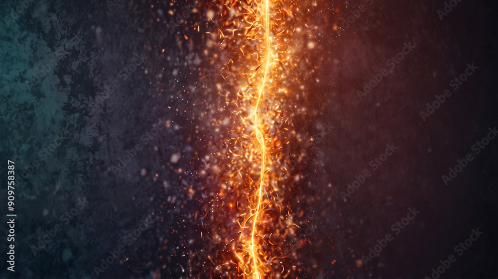 A stunning image of an electric spark in dark space, symbolizing raw energy and power with dynamic lighting elements. A stunning image of an electric spark in dark space, symbolizing raw energy and power with dynamic lighting elements.