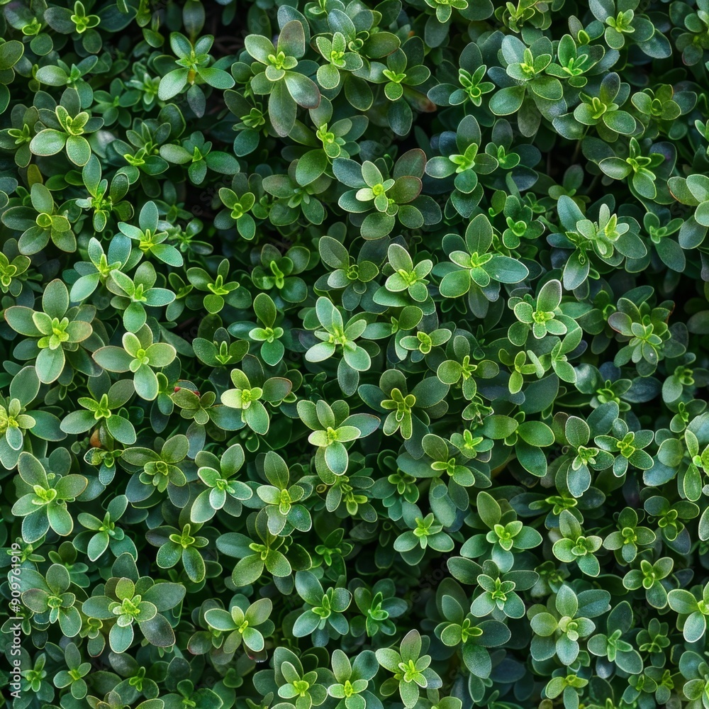 Thyme texture background, thymus leaf banner, Thymus vulgaris pattern, fresh herbal leaves banner Thyme texture background, thymus leaf banner, Thymus vulgaris pattern, fresh herbal leaves banner