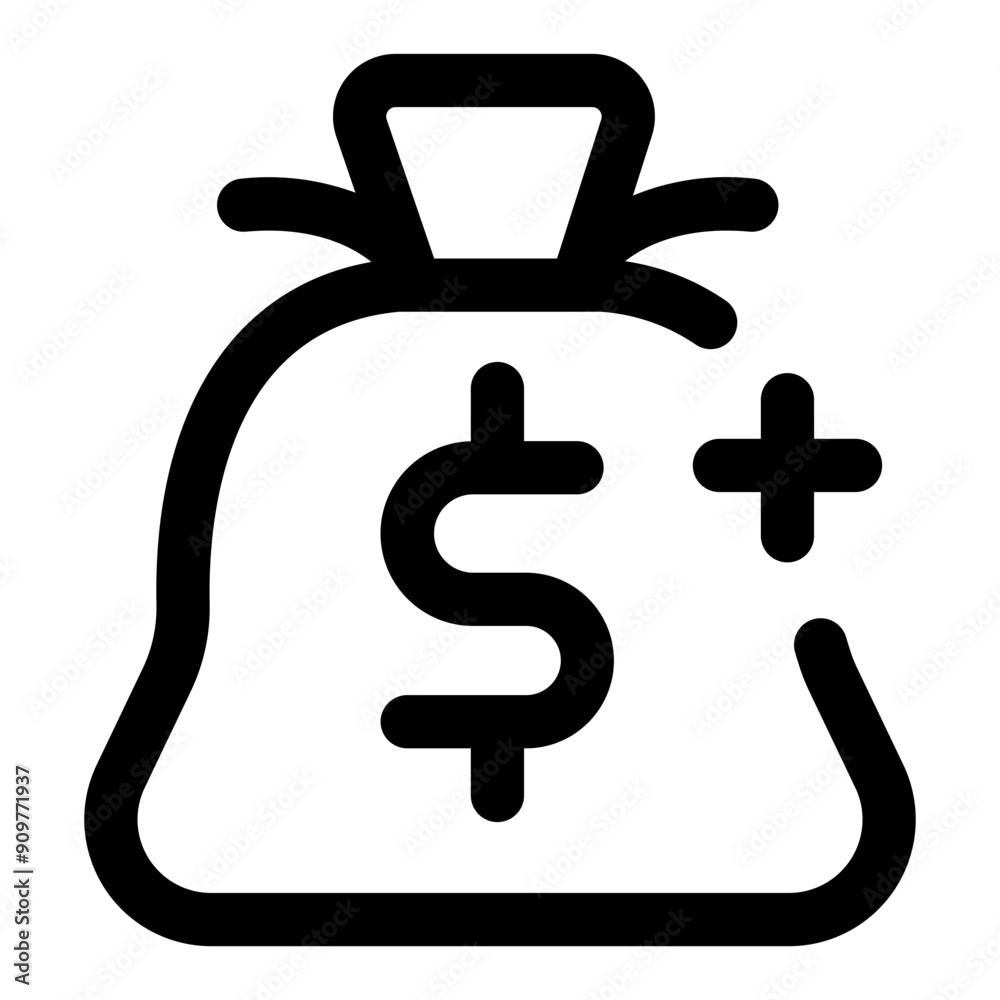 Loaning icon vector, line style illustration. Loaning icon vector, line style illustration.