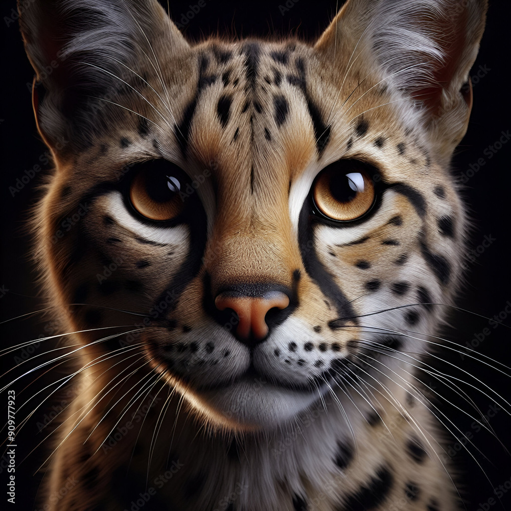 Naklejka premium Wildcat