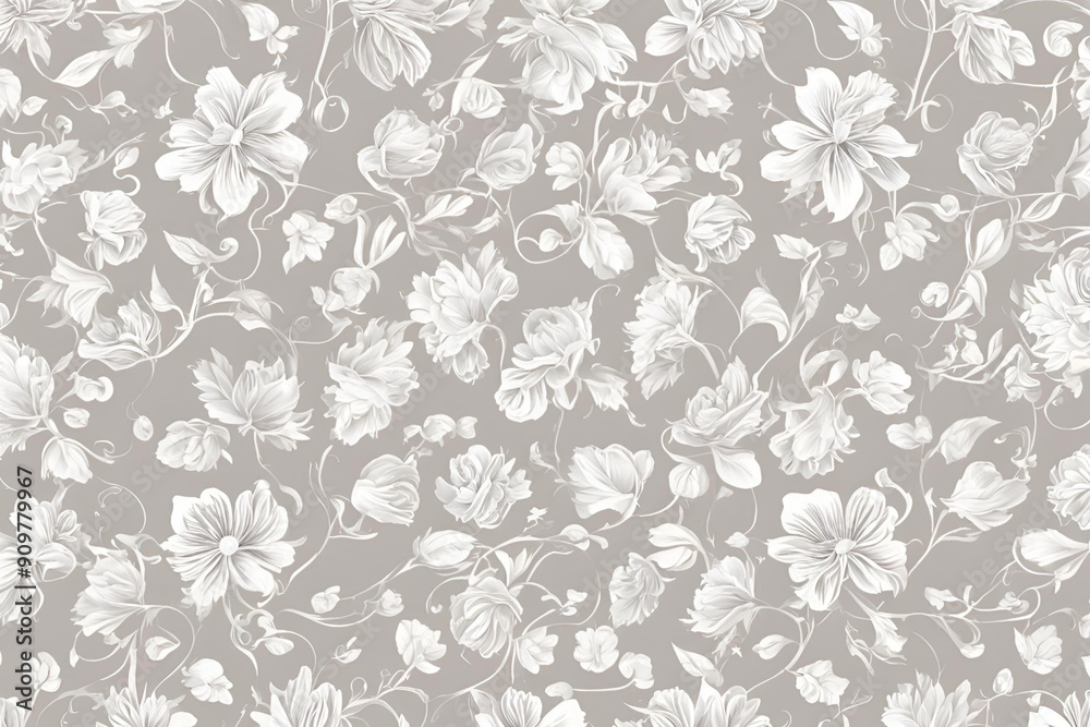 white floral background white floral background