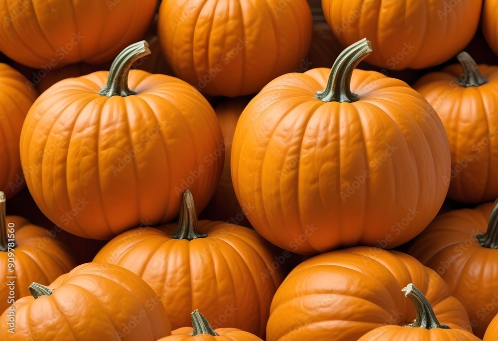 Pumpkin isolated on white background, full depth of field, ai Pumpkin isolated on white background, full depth of field, ai