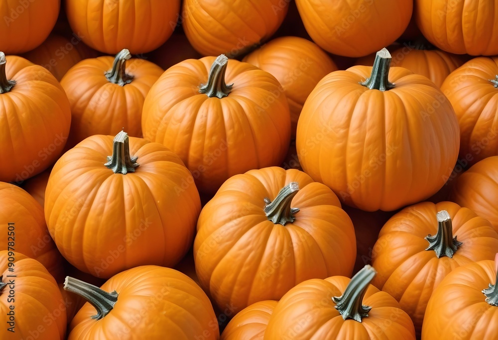Pumpkin isolated on white background, full depth of field, ai Pumpkin isolated on white background, full depth of field, ai