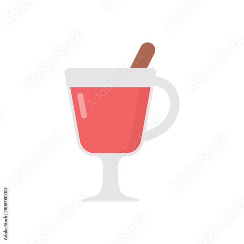 Mulled Wine vector icon