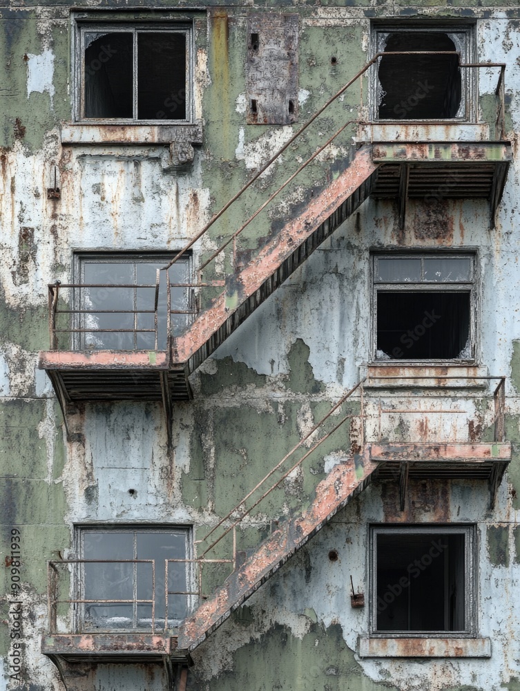 A historic structure with numerous windows and potential for interior or exterior use A historic structure with numerous windows and potential for interior or exterior use