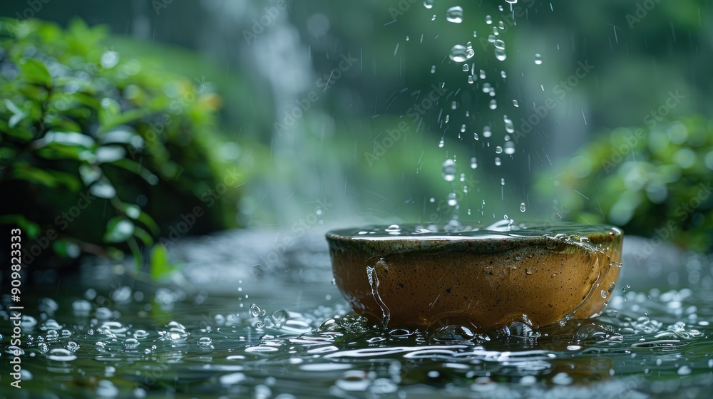 Rain Drops in a Bowl Rain Drops in a Bowl
