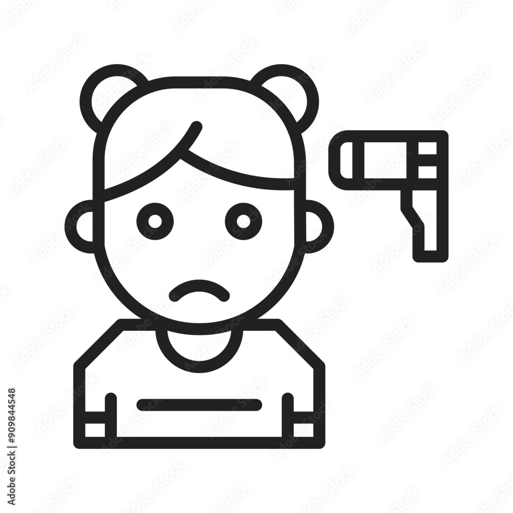 Temperature Check icon vector image.Suitable for use on web apps, mobile apps and print media. Temperature Check icon vector image.Suitable for use on web apps, mobile apps and print media.